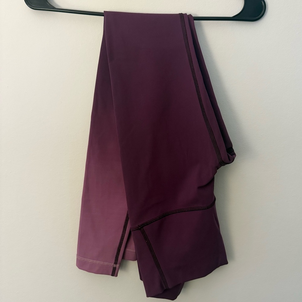 EUC Lululemon Ombre Leggings Full Length Size 4 30" Inseam